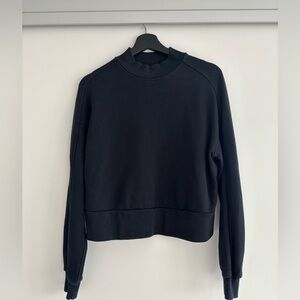 Classic Black Women's Crew Sweatshirt by Everlane